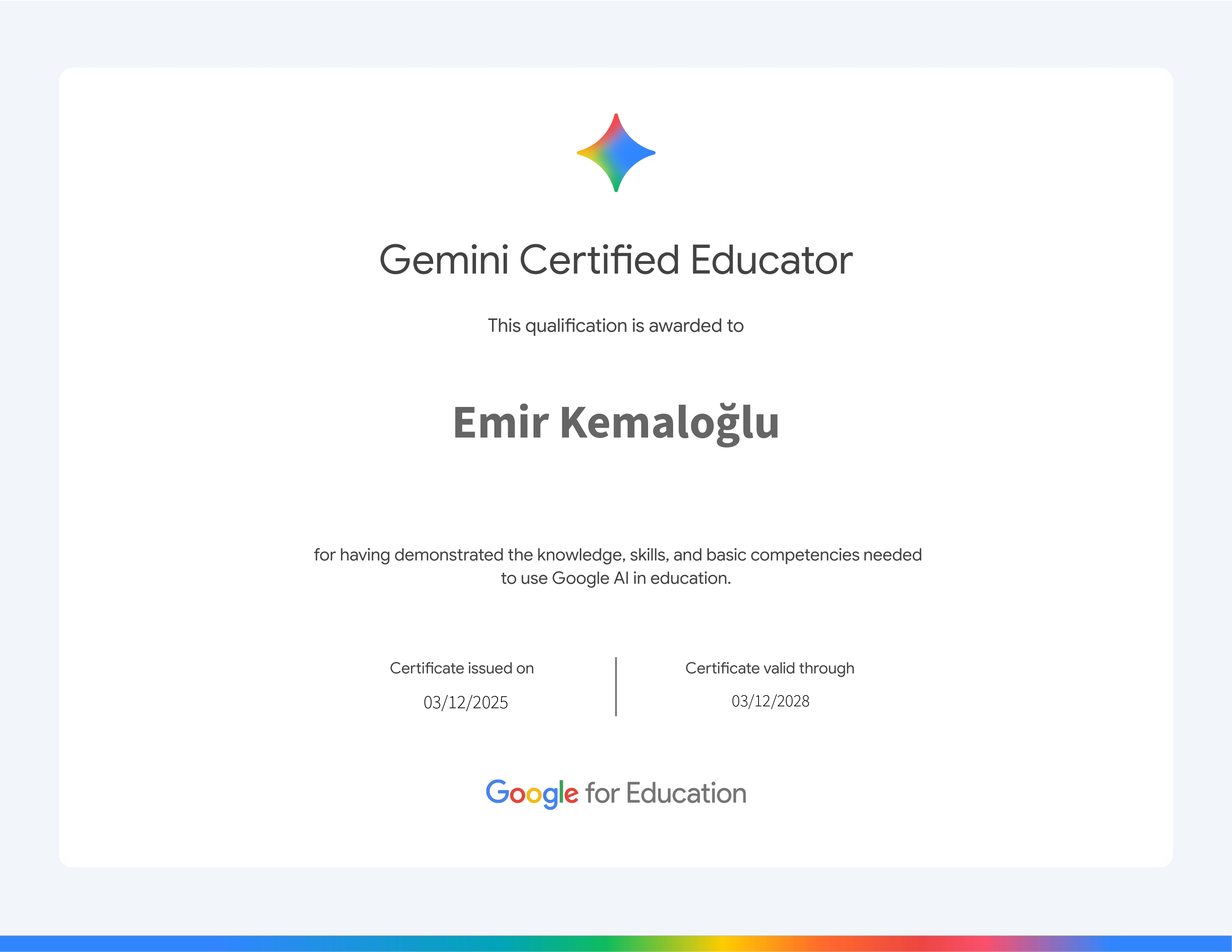 Gemini Educator